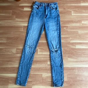 Forever21 ripped jeans
